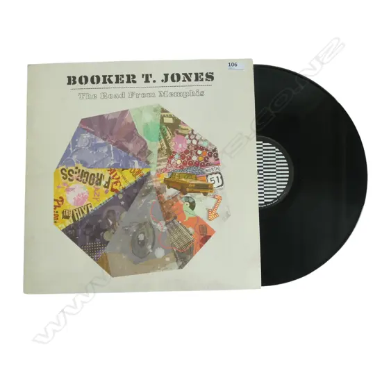 BOOKER T. JONES 'THE ROAD FROM MEMPHIS' 87101-1